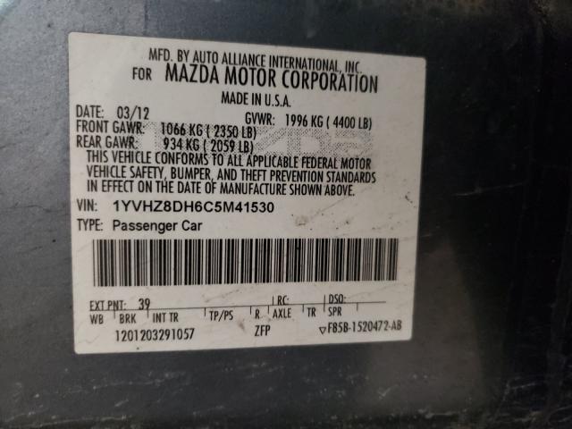 Photo 9 VIN: 1YVHZ8DH6C5M41530 - MAZDA 6 I 