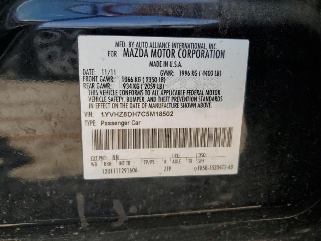 Photo 11 VIN: 1YVHZ8DH7C5M18502 - MAZDA 6 