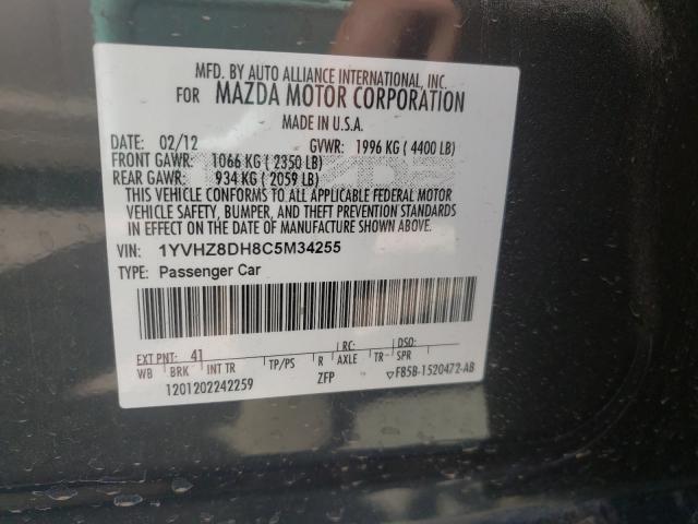 Photo 9 VIN: 1YVHZ8DH8C5M34255 - MAZDA 6 I 