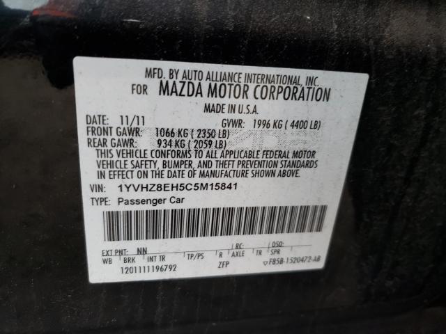 Photo 9 VIN: 1YVHZ8EH5C5M15841 - MAZDA 6 I 