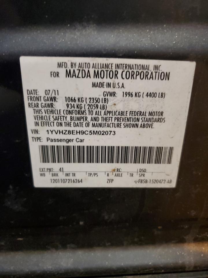 Photo 11 VIN: 1YVHZ8EH9C5M02073 - MAZDA 6 