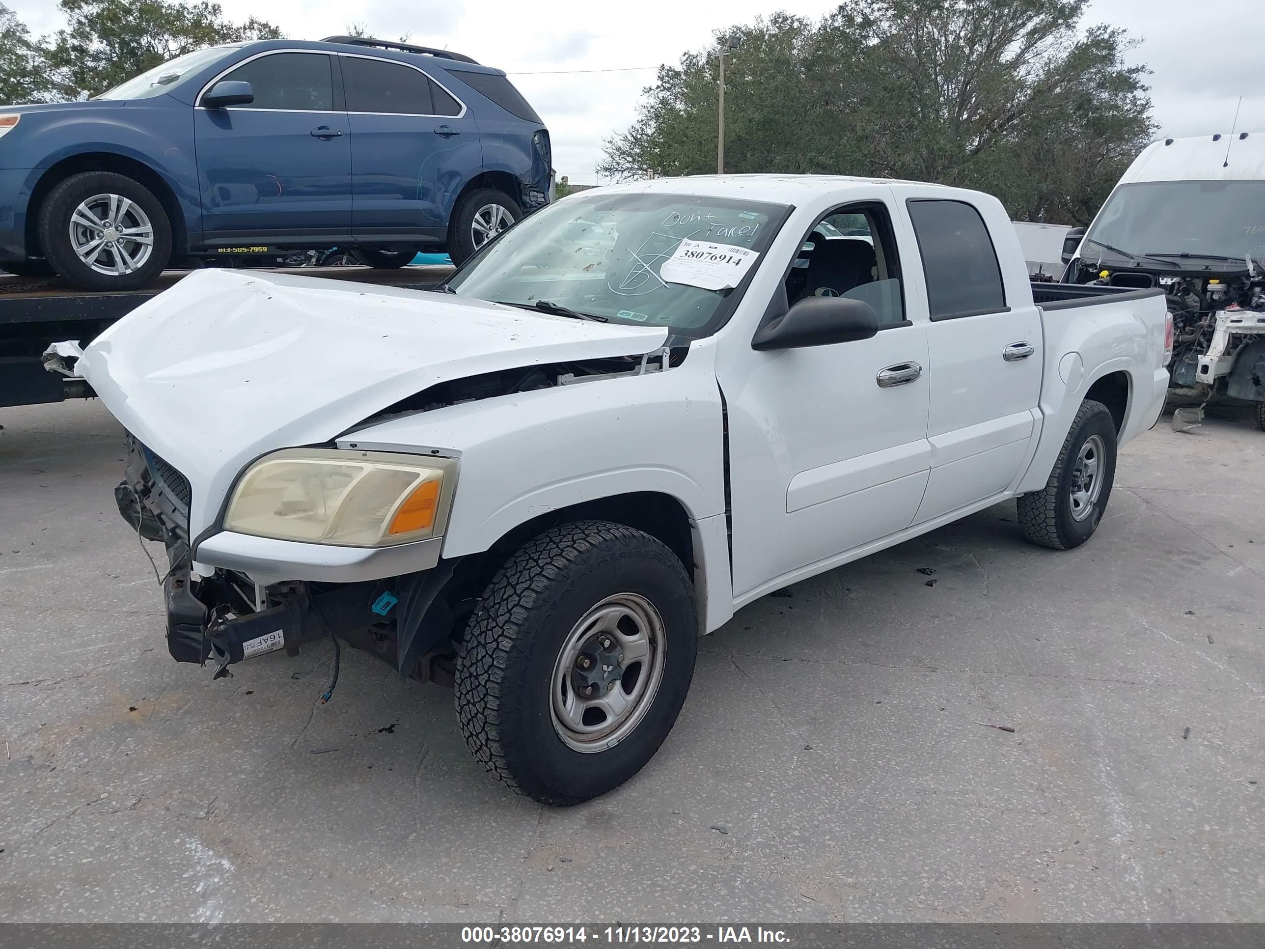 Photo 1 VIN: 1Z7HC28K17S161620 - MITSUBISHI RAIDER 