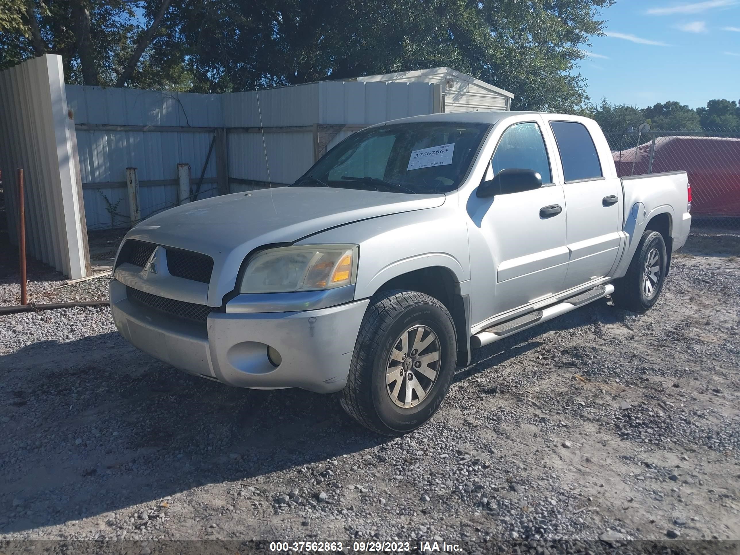 Photo 1 VIN: 1Z7HC28K37S265722 - MITSUBISHI RAIDER 