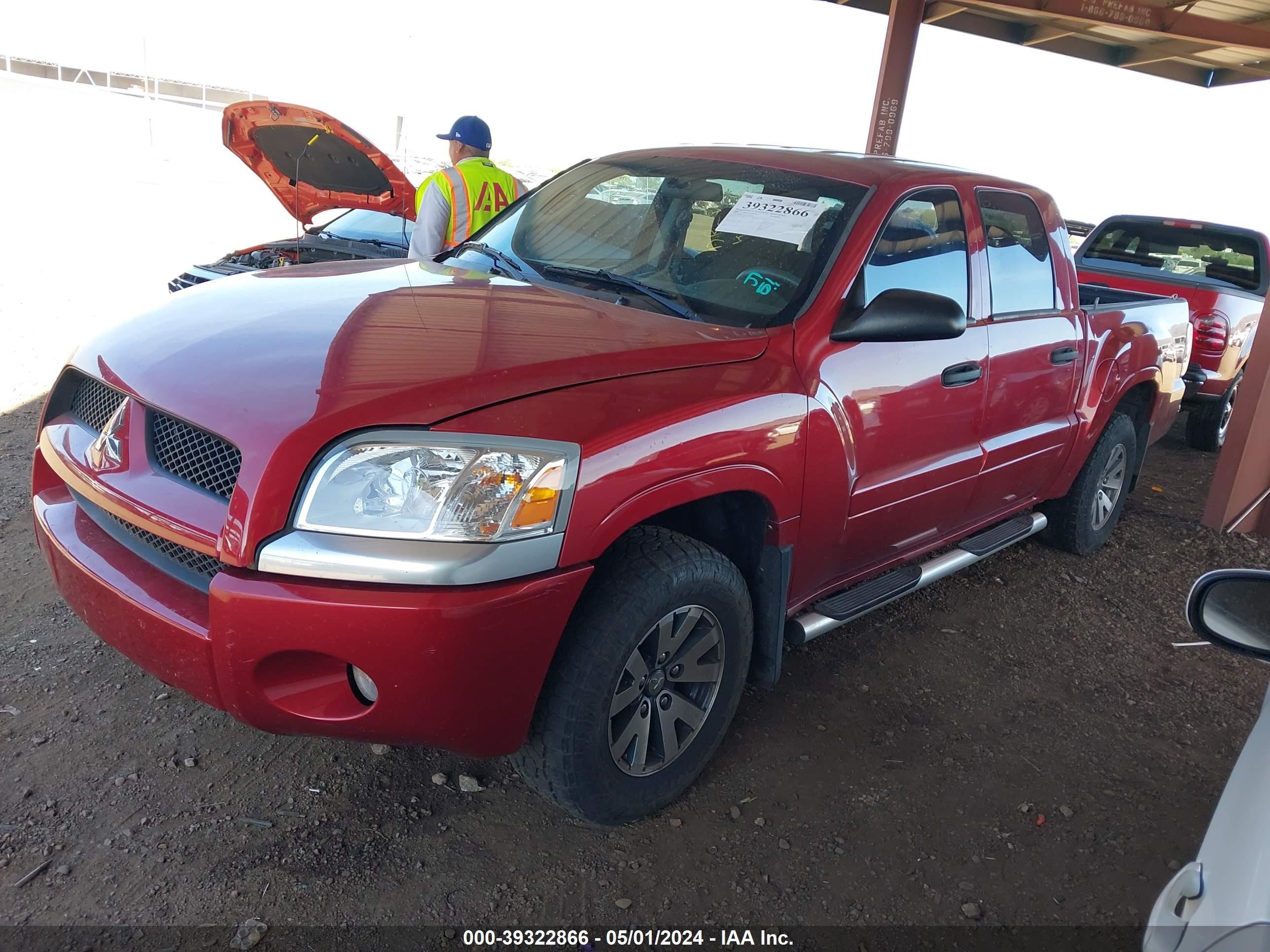 Photo 1 VIN: 1Z7HC28K87S109465 - MITSUBISHI RAIDER 