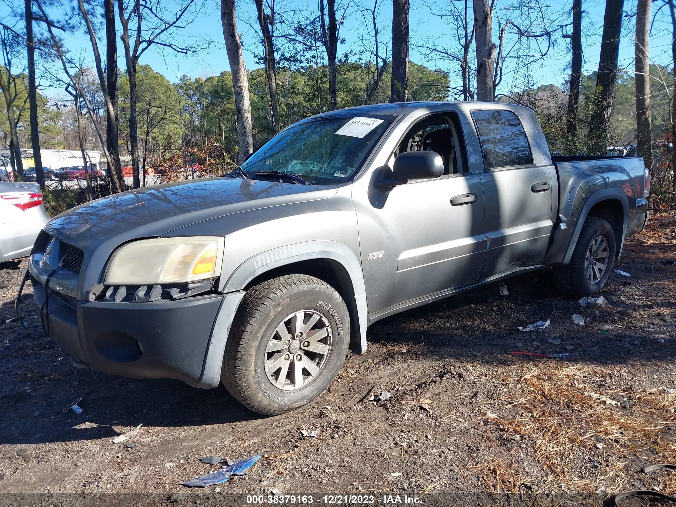 Photo 1 VIN: 1Z7HC38N36S563301 - MITSUBISHI RAIDER 