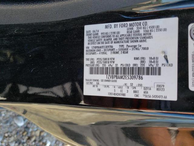 Photo 11 VIN: 1ZVBP8AM2E5309786 - FORD MUSTANG 