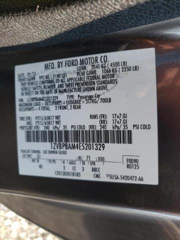 Photo 9 VIN: 1ZVBP8AM4E5201329 - FORD MUSTANG 