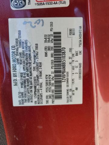 Photo 11 VIN: 1ZVBP8AM8B5103870 - FORD MUSTANG 