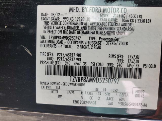 Photo 11 VIN: 1ZVBP8AM9D5250797 - FORD ALL MODELS 