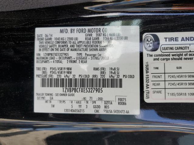 Photo 11 VIN: 1ZVBP8CFXE5327905 - FORD MUSTANG 