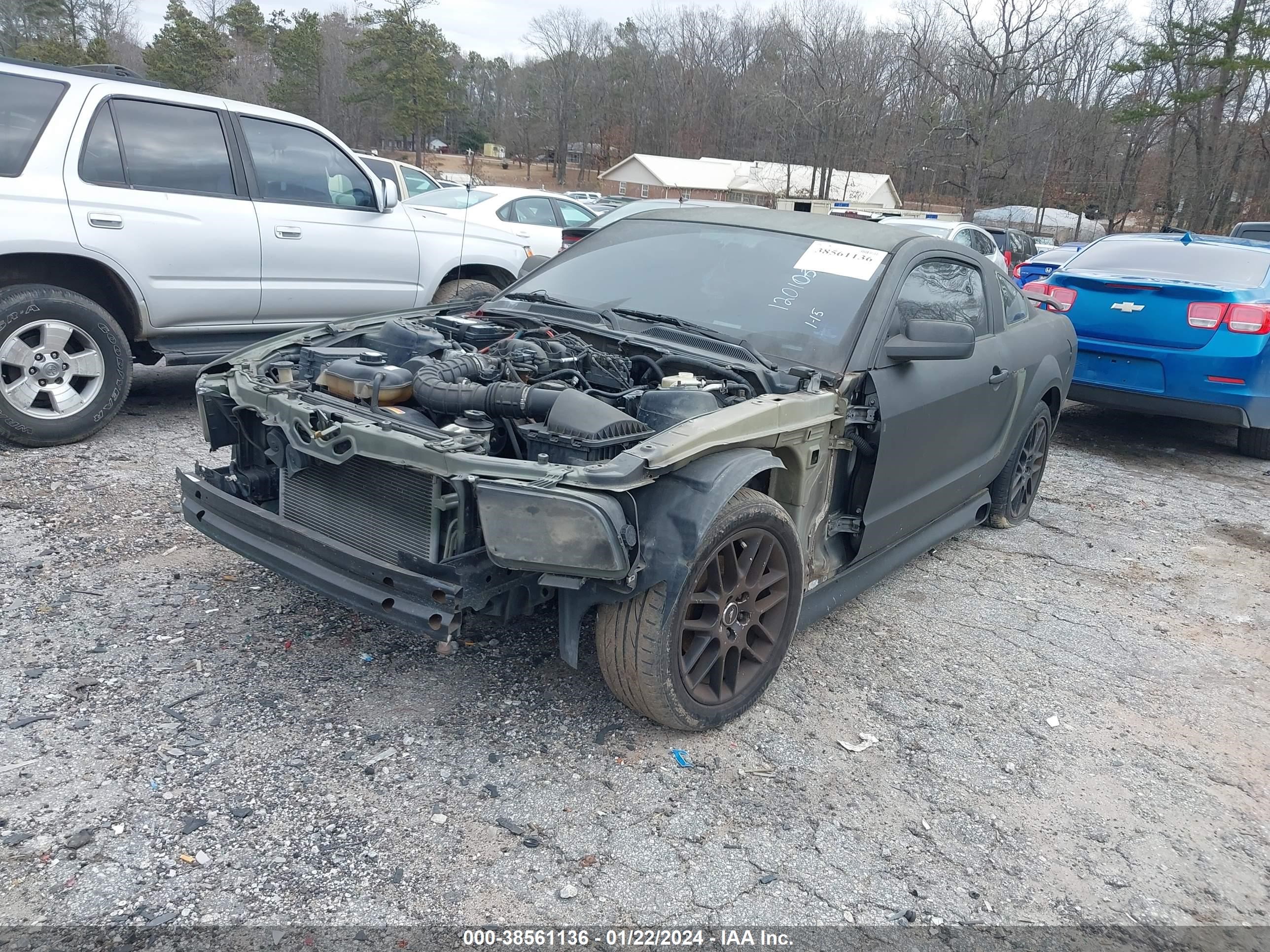 Photo 1 VIN: 1ZVFT80N155120103 - FORD MUSTANG 