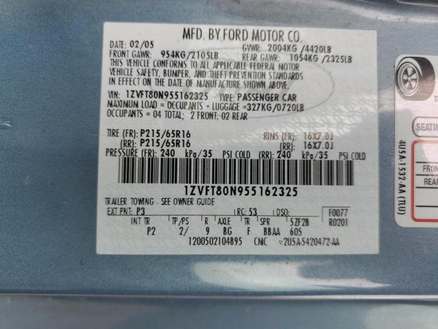 Photo 11 VIN: 1ZVFT80N955162325 - FORD ALL MODELS 