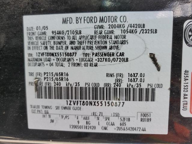 Photo 11 VIN: 1ZVFT80NX55150877 - FORD MUSTANG 