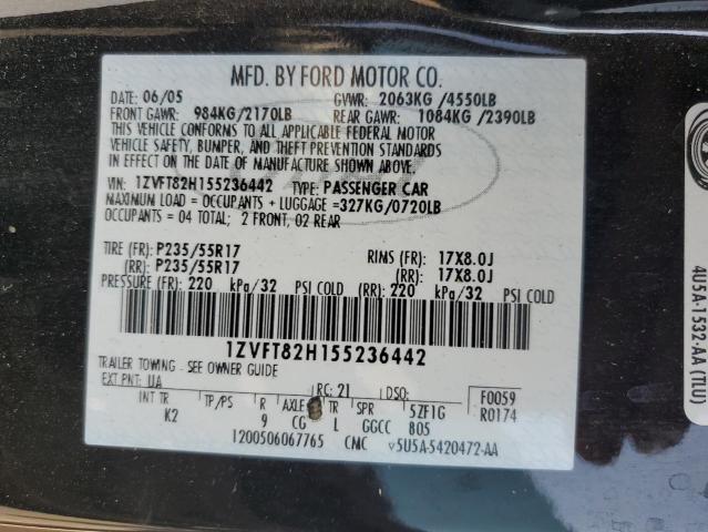 Photo 11 VIN: 1ZVFT82H155236442 - FORD MUSTANG 