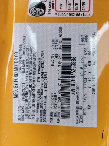 Photo 12 VIN: 1ZVFT82H875253886 - FORD MUSTANG GT 