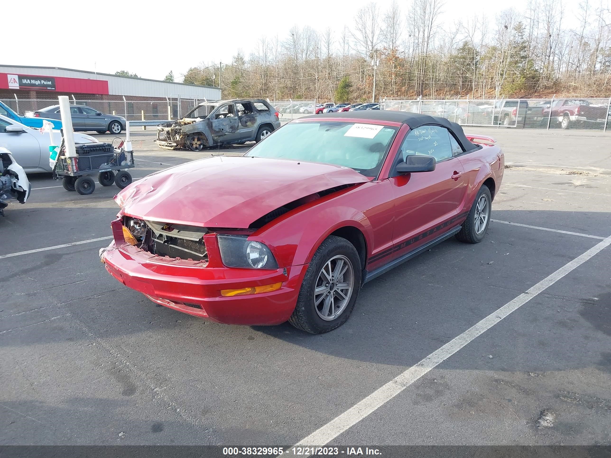 Photo 1 VIN: 1ZVFT84N155244012 - FORD MUSTANG 