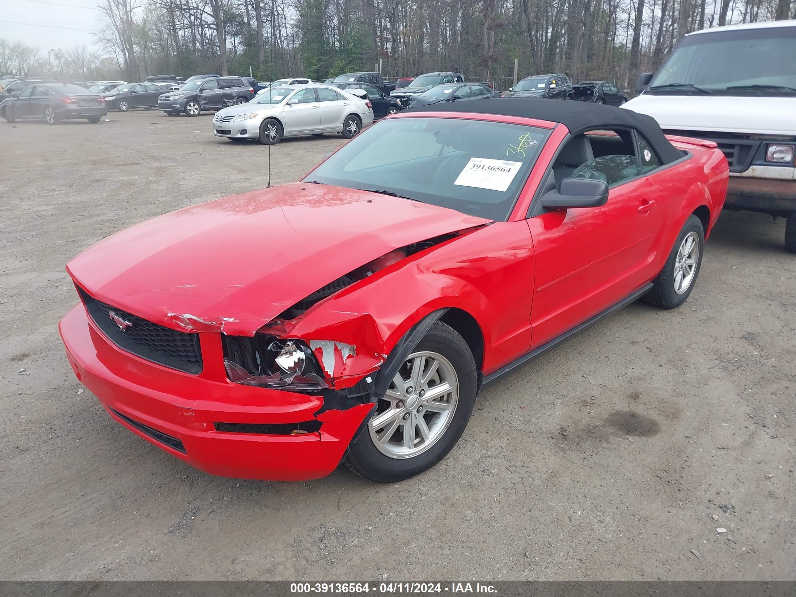 Photo 1 VIN: 1ZVFT84N375344891 - FORD MUSTANG 