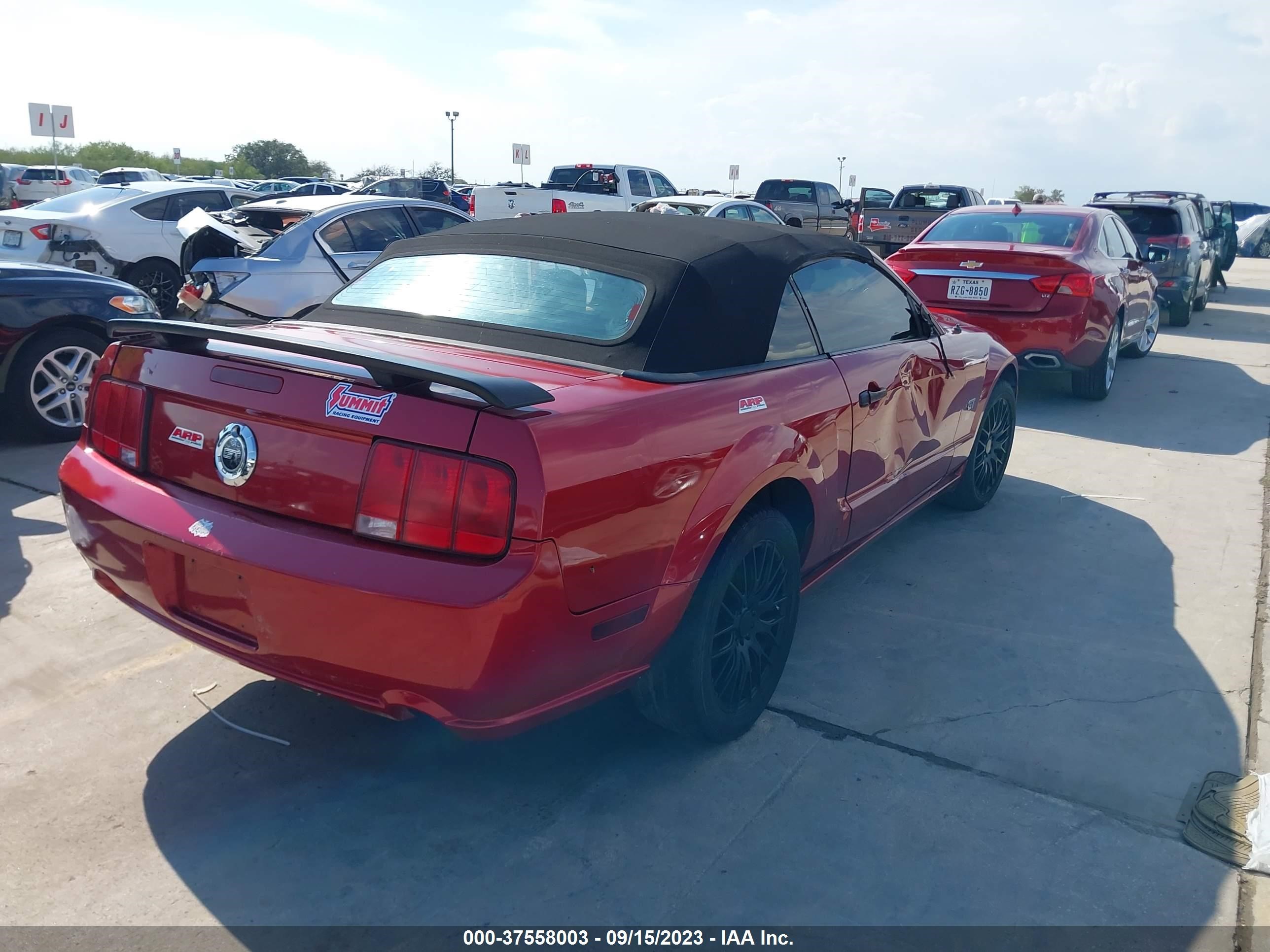 Photo 3 VIN: 1ZVFT85HX75256218 - FORD MUSTANG 