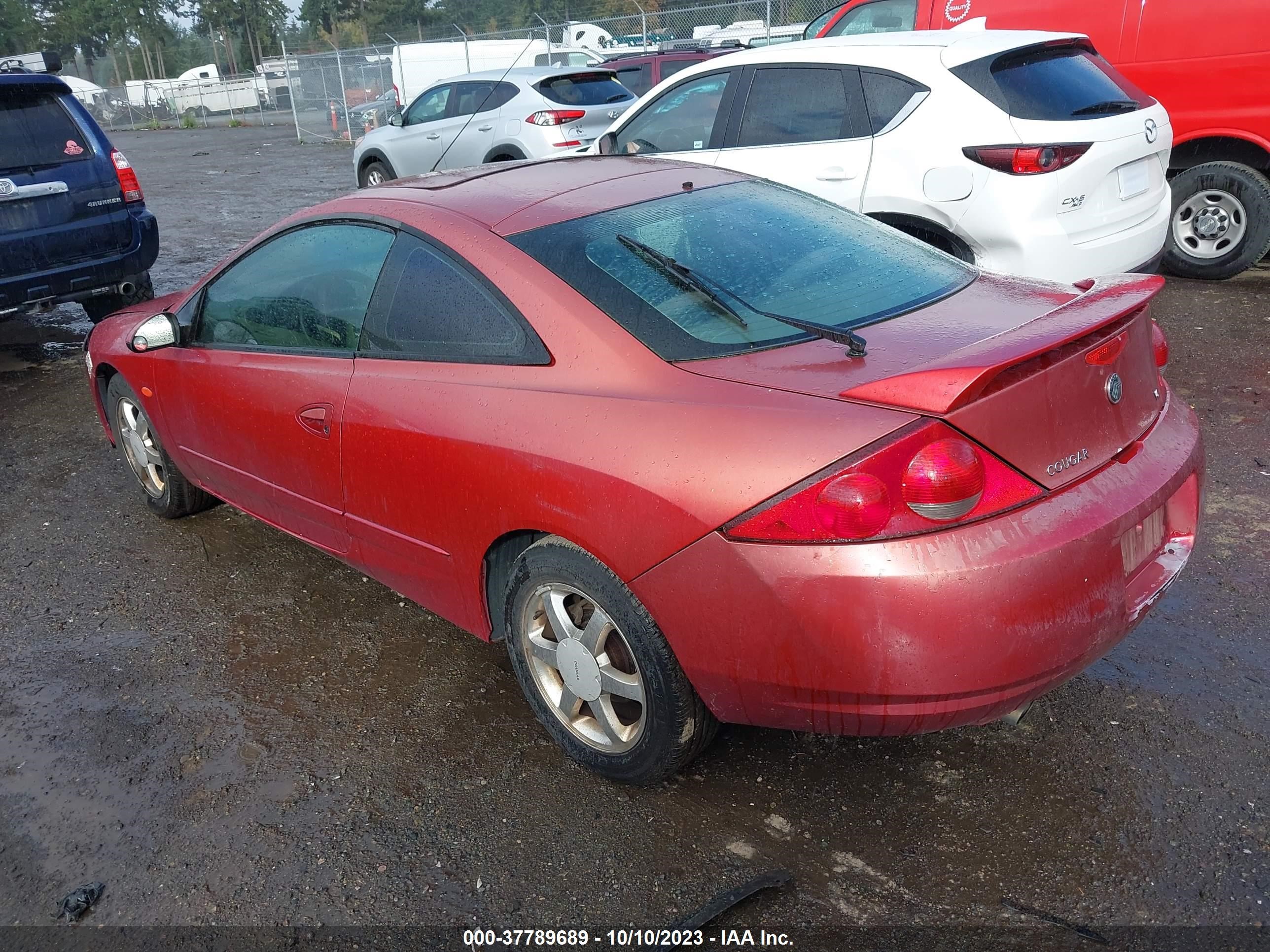 Photo 2 VIN: 1ZWFT61L0X5755149 - MERCURY COUGAR 