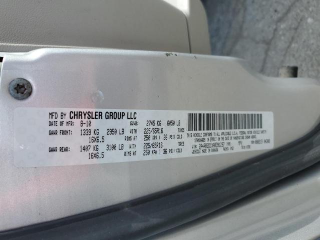 Photo 12 VIN: 2A4RR2D1XAR391297 - CHRYSLER MINIVAN 