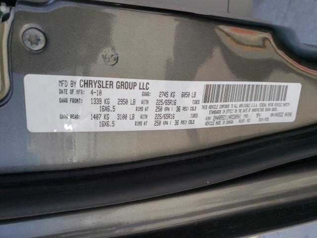 Photo 9 VIN: 2A4RR5D11AR330941 - CHRYSLER TOWN &AMP COU 