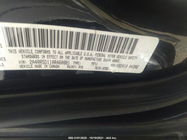 Photo 8 VIN: 2A4RR5D11AR460881 - CHRYSLER TOWN & COUNTRY 