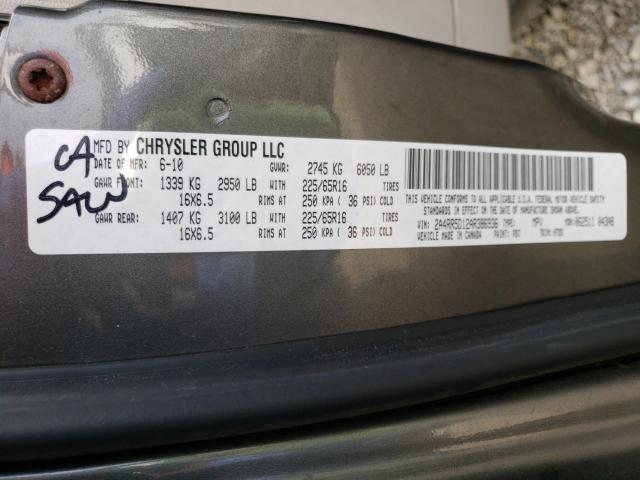 Photo 9 VIN: 2A4RR5D12AR386936 - CHRYSLER TOWN &AMP COU 