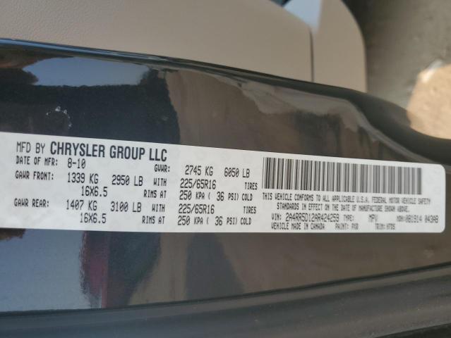 Photo 12 VIN: 2A4RR5D12AR424259 - CHRYSLER TOWN & COU 