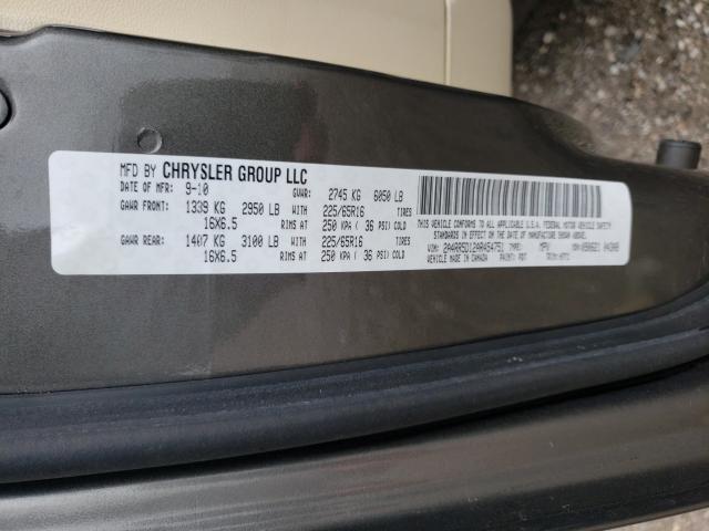 Photo 9 VIN: 2A4RR5D12AR454751 - CHRYSLER TOWN & COU 