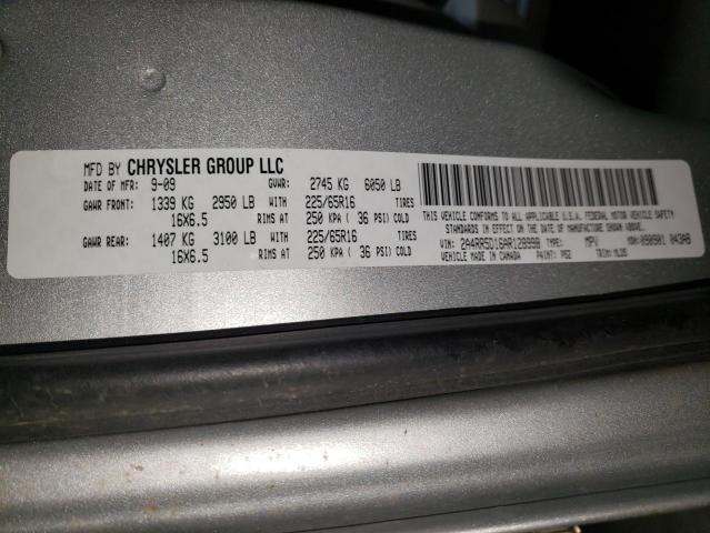 Photo 9 VIN: 2A4RR5D16AR128998 - CHRYSLER TOWN & COU 