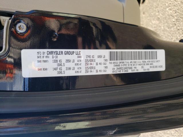 Photo 12 VIN: 2A4RR5D16AR376006 - CHRYSLER MINIVAN 