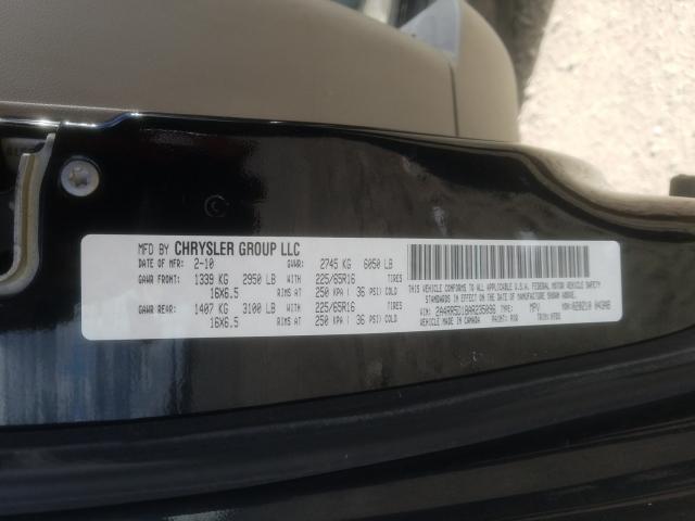 Photo 9 VIN: 2A4RR5D18AR235096 - CHRYSLER TOWN & COU 