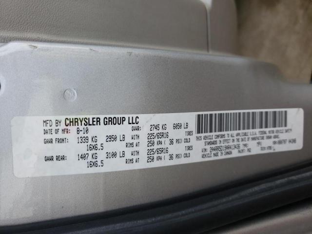 Photo 9 VIN: 2A4RR5D19AR413436 - CHRYSLER TOWN &AMP CNT 