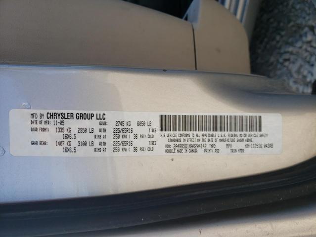 Photo 9 VIN: 2A4RR5D1XAR204142 - CHRYSLER TOWN &AMP COU 