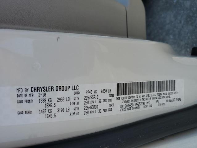 Photo 12 VIN: 2A4RR5D1XAR252790 - CHRYSLER TOWN & COU 