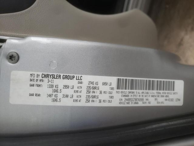 Photo 13 VIN: 2A4RR5DG7BR702899 - CHRYSLER MINIVAN 