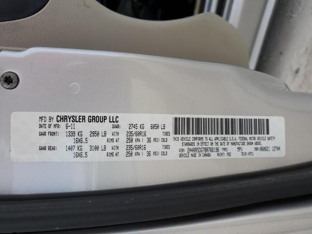 Photo 12 VIN: 2A4RR5DG7BR766196 - CHRYSLER MINIVAN 