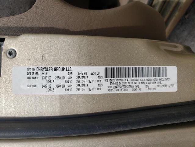 Photo 12 VIN: 2A4RR5DG8BR617960 - CHRYSLER TOWN & COU 