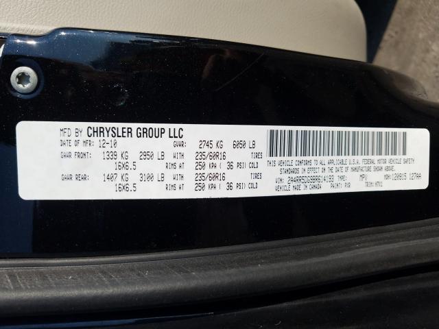 Photo 9 VIN: 2A4RR5DG9BR614193 - CHRYSLER TOWN & COU 