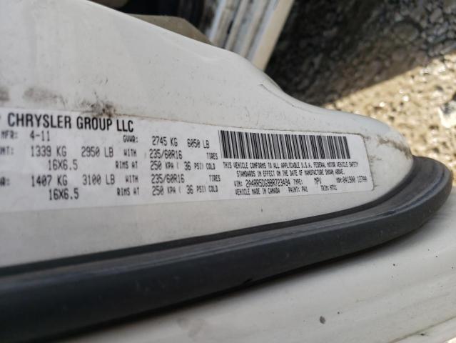 Photo 9 VIN: 2A4RR5DG9BR723494 - CHRYSLER TOWN &AMP COU 