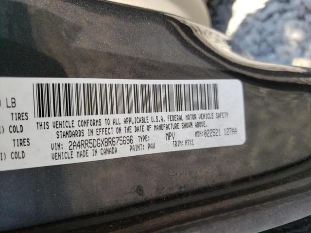 Photo 9 VIN: 2A4RR5DGXBR675696 - CHRYSLER TOWN &AMP COU 