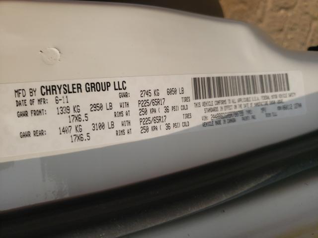 Photo 9 VIN: 2A4RR6DG0BR780799 - CHRYSLER TOWN & COU 