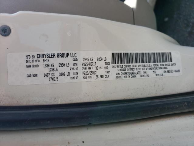 Photo 11 VIN: 2A4RR7DX3AR414761 - CHRYSLER TOWN & COU 