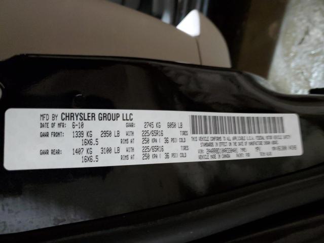 Photo 12 VIN: 2A4RR8D10AR330401 - CHRYSLER MINIVAN 