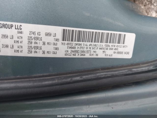 Photo 8 VIN: 2A4RR8D15AR415573 - CHRYSLER TOWN & COUNTRY 