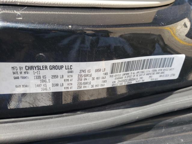 Photo 9 VIN: 2A4RR8DG1BR650414 - CHRYSLER TOWN &AMP COU 