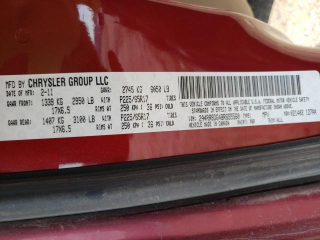 Photo 12 VIN: 2A4RR8DG4BR655560 - CHRYSLER TOWN & COU 