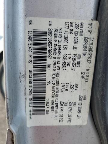 Photo 12 VIN: 2A8GF68456R760987 - CHRYSLER PACIFICA 