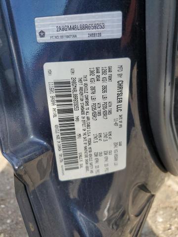 Photo 12 VIN: 2A8GM48L88R659253 - CHRYSLER PACIFICA 