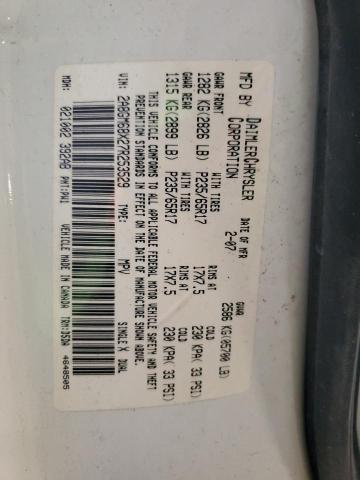 Photo 12 VIN: 2A8GM68X27R253529 - CHRYSLER PACIFICA 